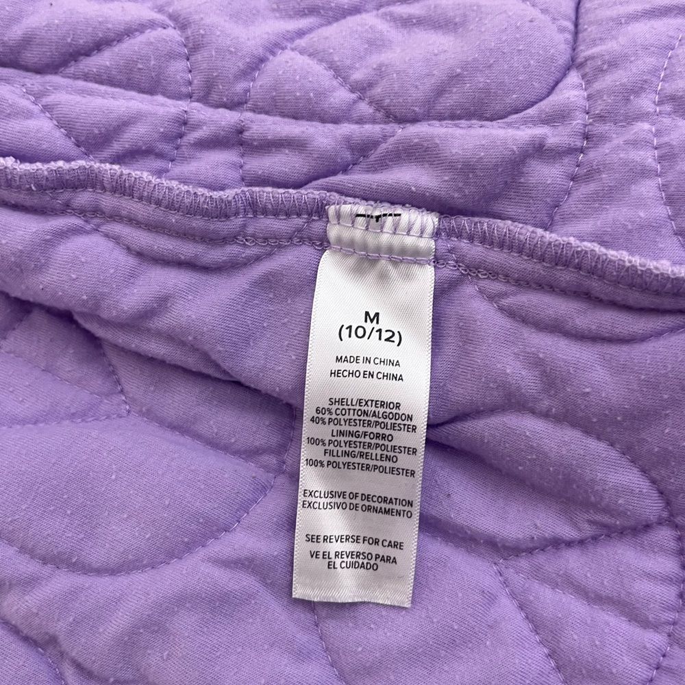 Lucky Brand Youth Light Weight Full Zip Hoodie (Lilac Breeze, 10/12 - Picture 5 of 9